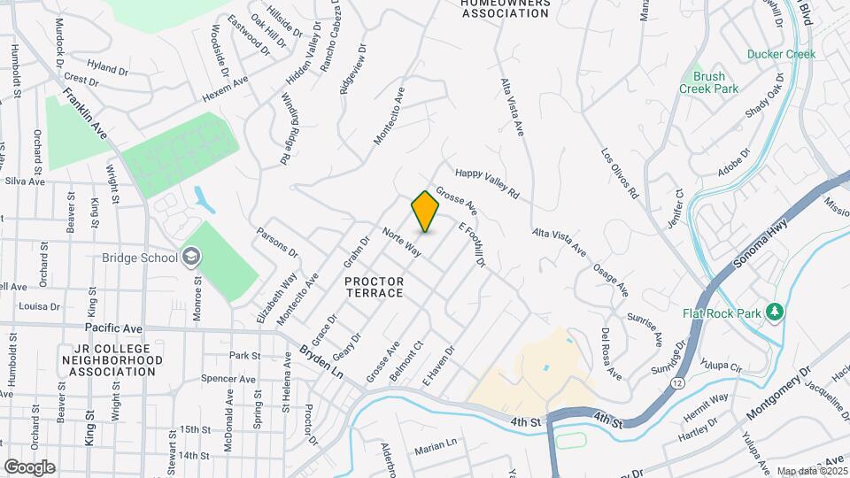 2410 Mendota Way Map and Location Details