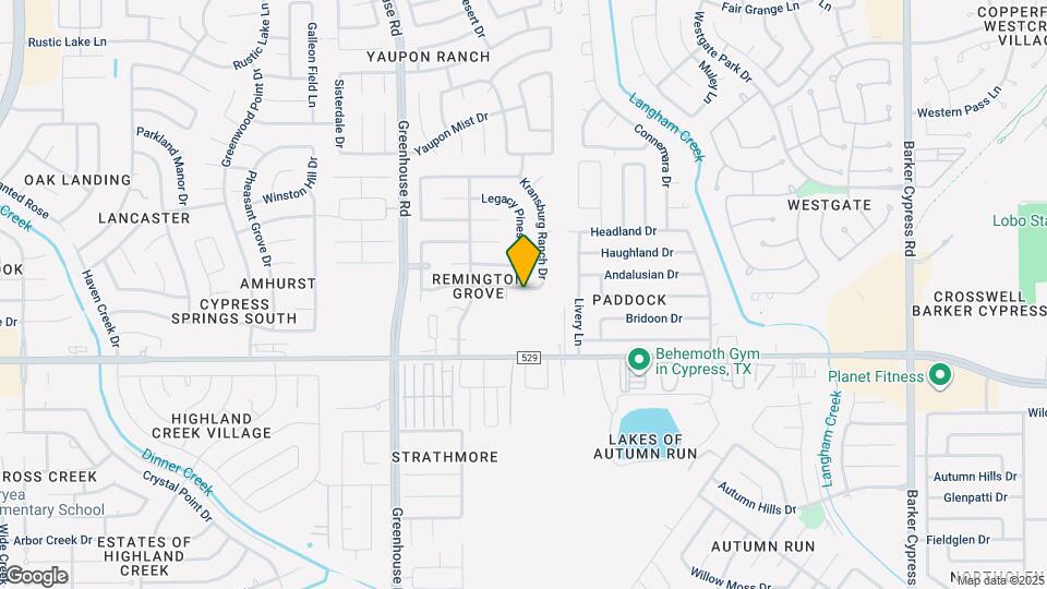 18923 Larkspur Hills Dr Map and Location Details