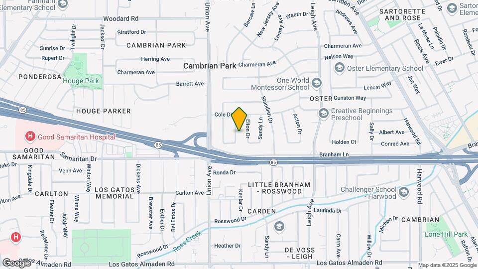 14892 Donner Dr Map and Location Details
