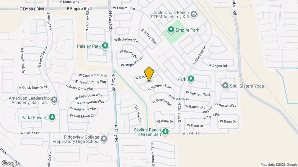 999 W Ayrshire Trail Map and Location Details