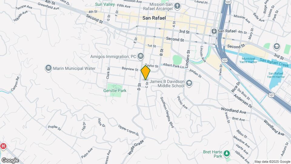 315 C St Map and Location Details