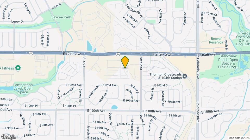 10323 Milwaukee Cir Mapa y Detalles de la Ubicación