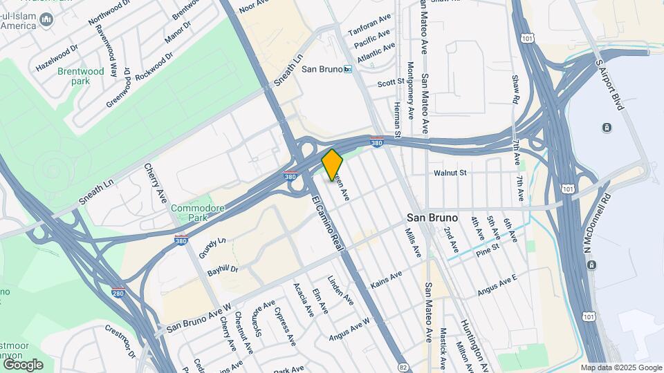 956 Hensley Ave Map and Location Details