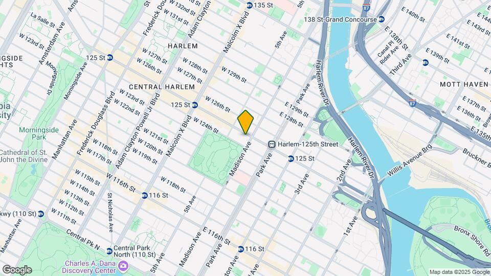 24 E 125th St Mapa y Detalles de la Ubicación