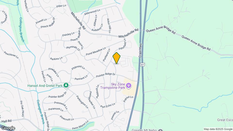 1509 Pickford Ln Mapa y Detalles de la Ubicación