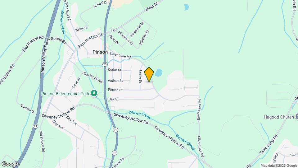 4361 Silver Lake Rd Map and Location Details