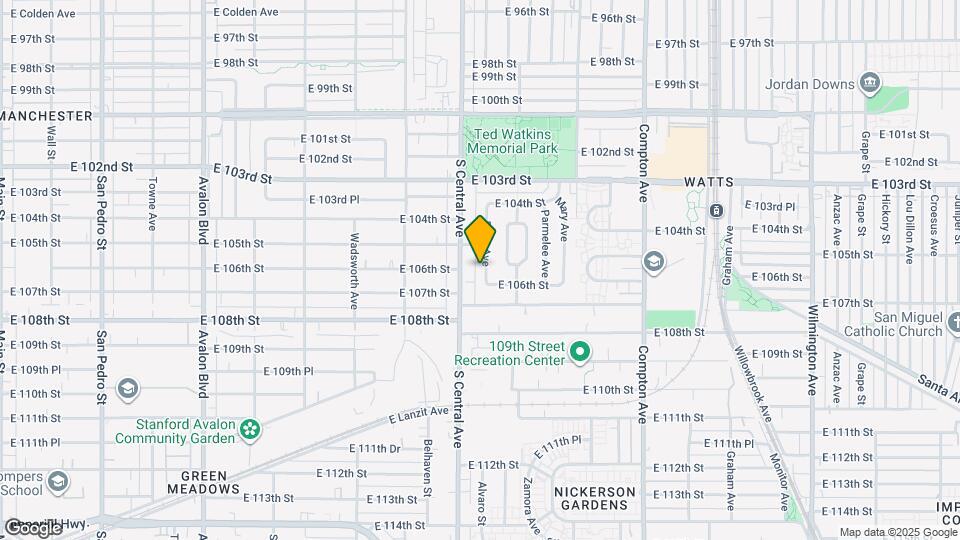 10527 Pace Ave Map and Location Details