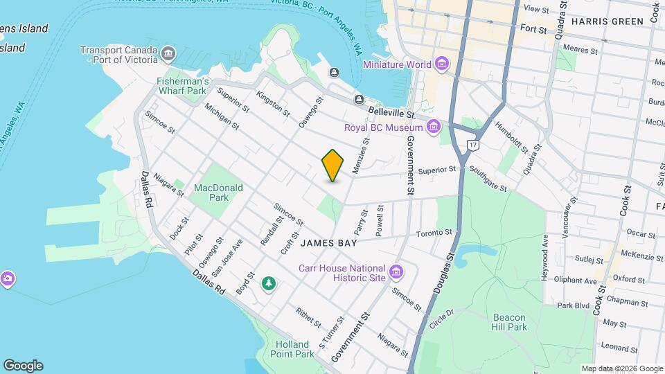 430 Michigan St Map and Location Details