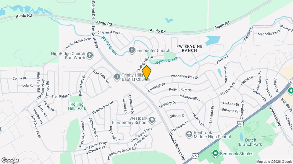 10172 Wandering Way St Map and Location Details