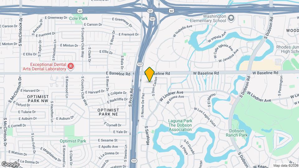 2044 S Don Carlos Map and Location Details