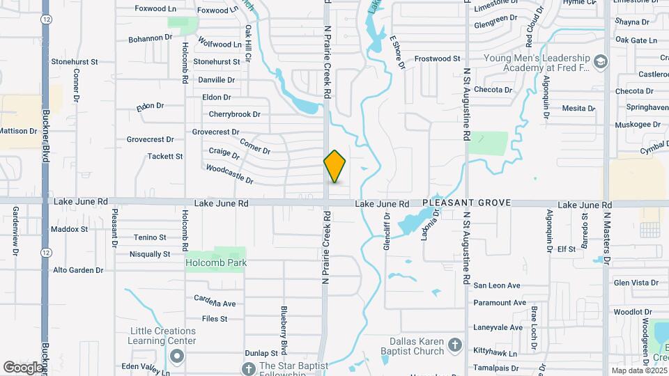 1316 N Prairie Creek Rd Map and Location Details