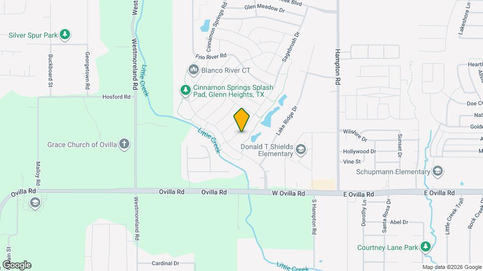 2636 Sagebrush Dr Map and Location Details