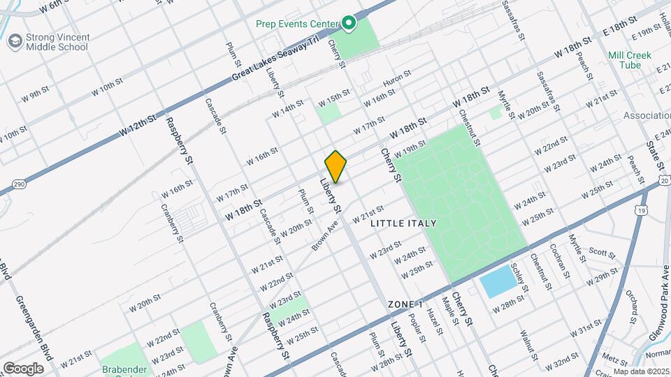 1901 Liberty St Map and Location Details