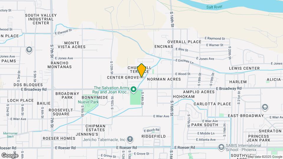 1344 E Pueblo Ave Map and Location Details