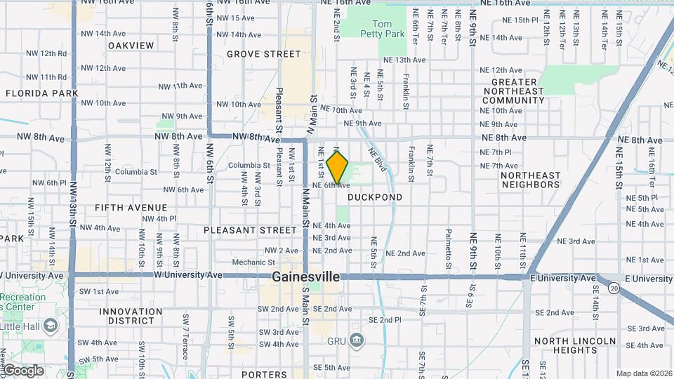 531 NE 2nd St Map and Location Details