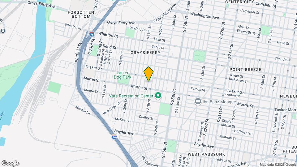 1631 S Etting St Map and Location Details