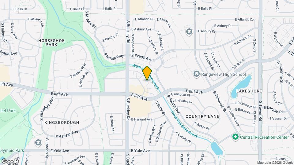 2275 S Pitkin Way Map and Location Details