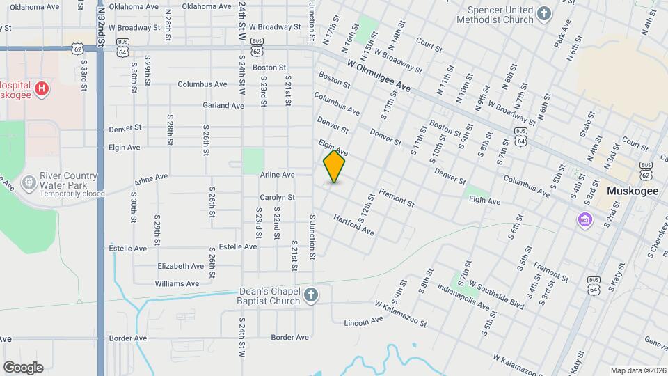 1324 Georgetown St Map and Location Details