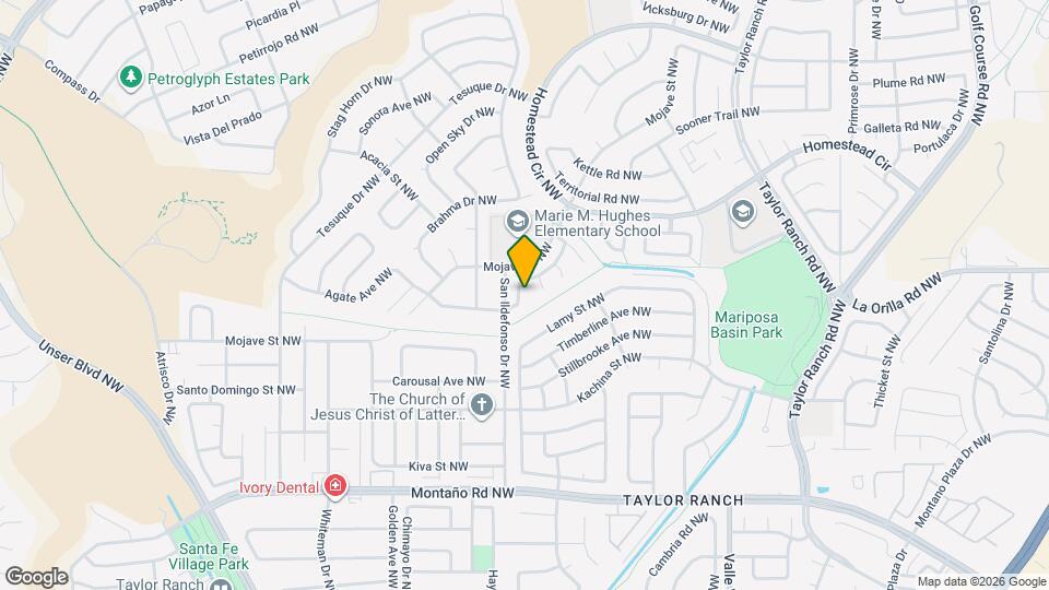 6532 Keeling St NW Map and Location Details
