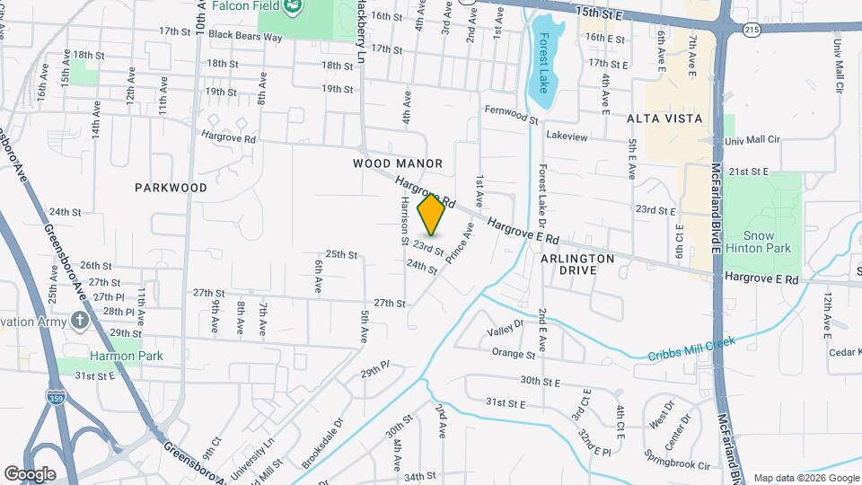 312 23rd St Map and Location Details