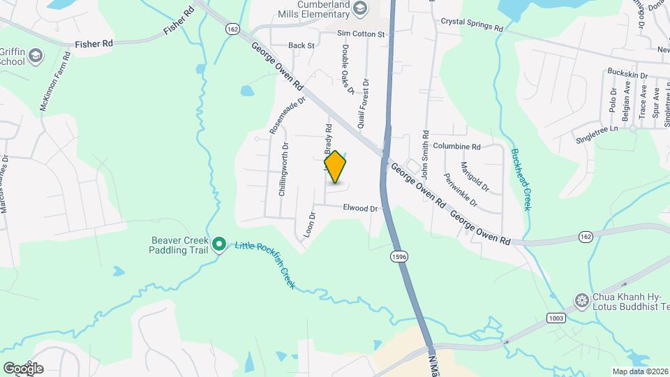 5627 Hardwick Ln Map and Location Details