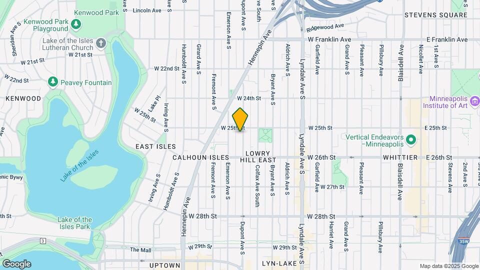 2512 DuPont Ave S Map and Location Details