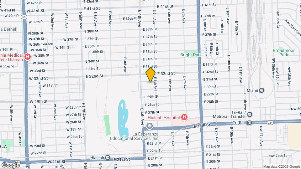466 E 31st St Map and Location Details