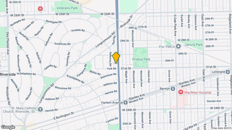 3034 Harlem Ave, Unit 1R Mapa y Detalles de la Ubicación