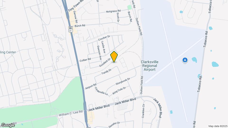 125 Tandy Dr Map and Location Details