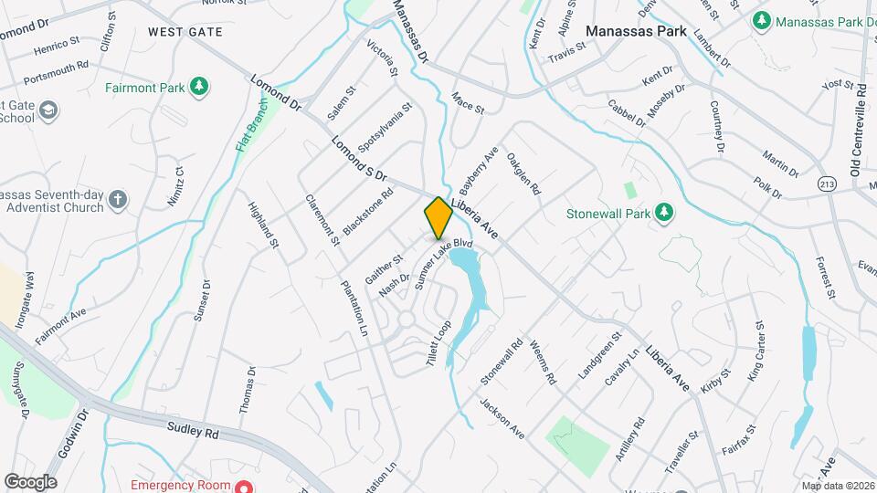 9305 Sumner Lake Blvd Map and Location Details