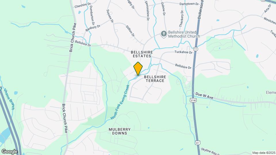 1334 Bellshire Terrace Dr Map and Location Details