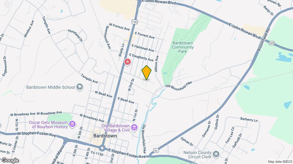 102 Langford Dr Map and Location Details