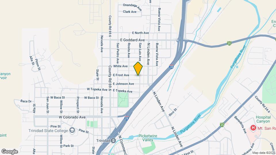 1213 San Luis St Map and Location Details