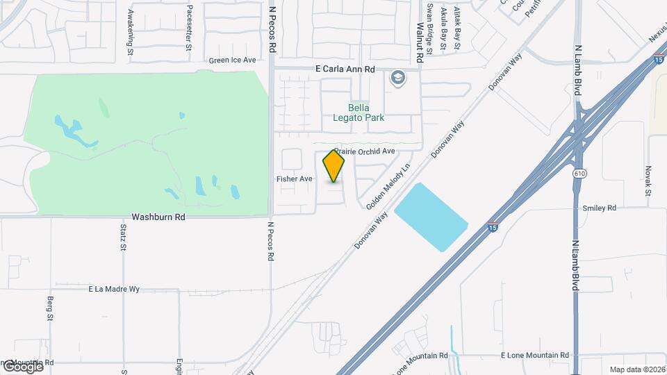 3626 Calendula Canyon Ct Map and Location Details