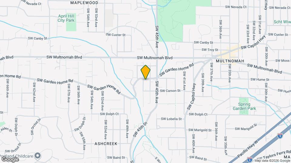 8240 SW 47th Ave Map and Location Details