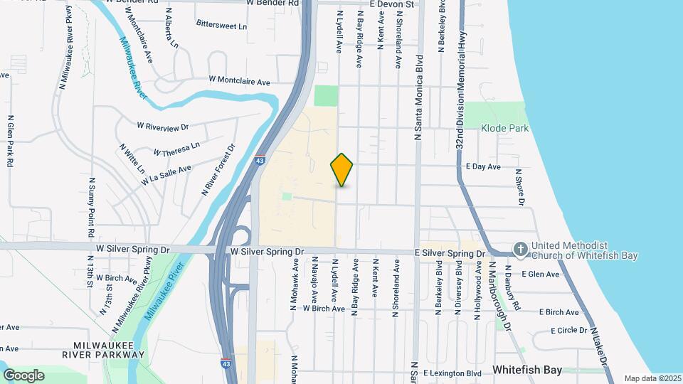 5720 N Lydell Ave Map and Location Details