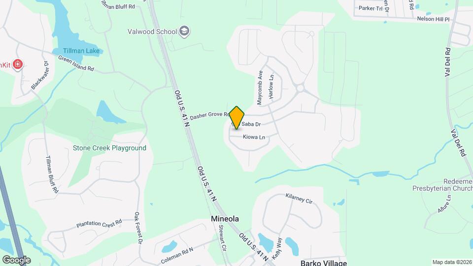 4530 Kiowa Ln Map and Location Details
