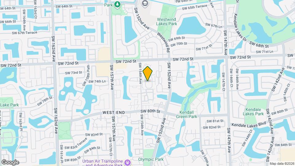 7510 SW 153rd Plz, Unit 203 Mapa y Detalles de la Ubicación