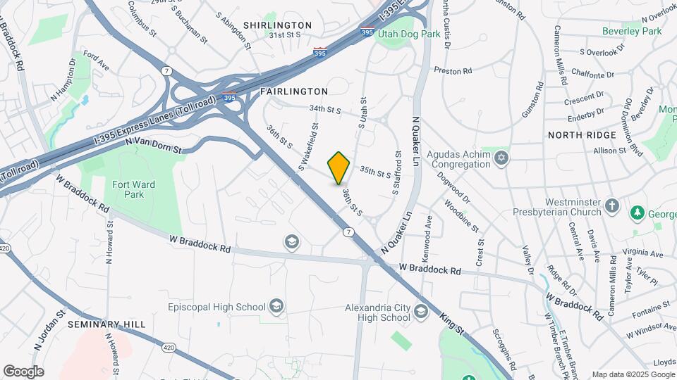 4326 36th St S Map and Location Details