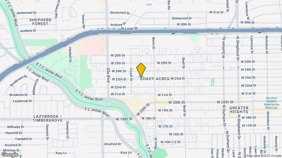 1411 W 23rd St Map and Location Details