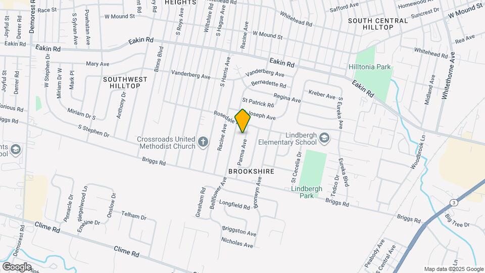 1065 Parma Ave Map and Location Details