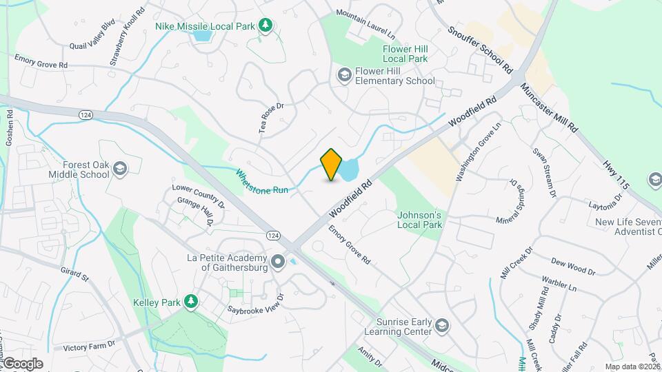 8417 Meadow Green Way Map and Location Details