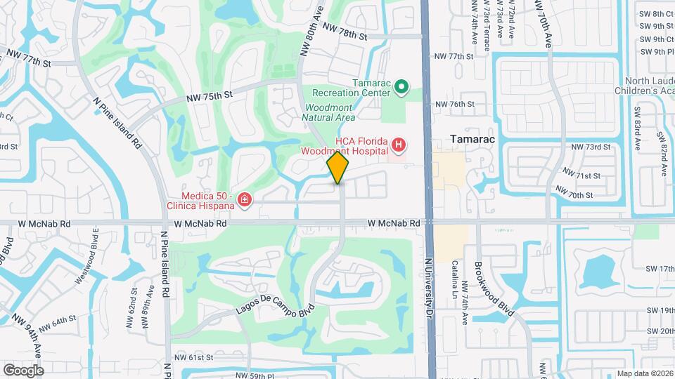 8007 NW 71st Ct, Unit 8007 Mapa y Detalles de la Ubicación