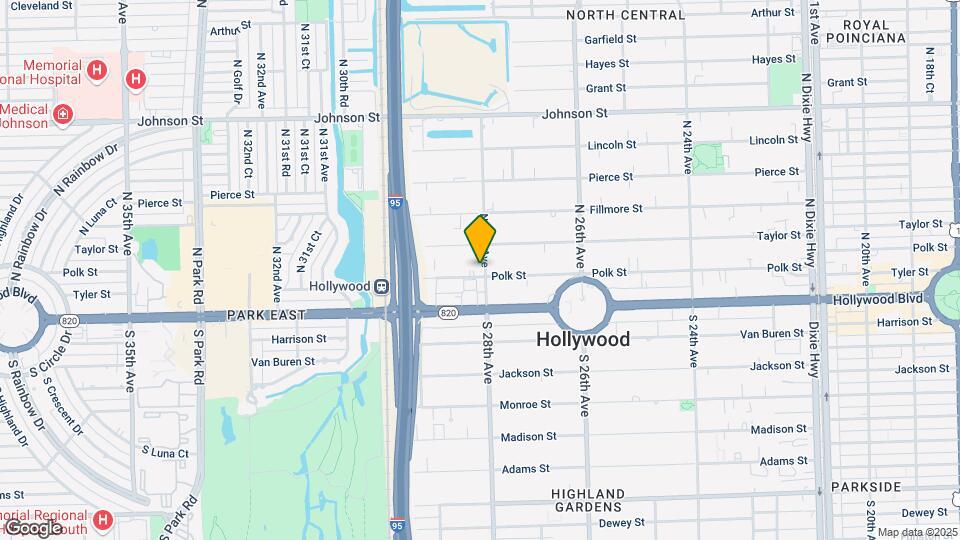 2807 Polk St Map and Location Details