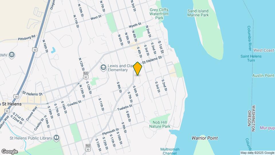 275 S 5th St Map and Location Details