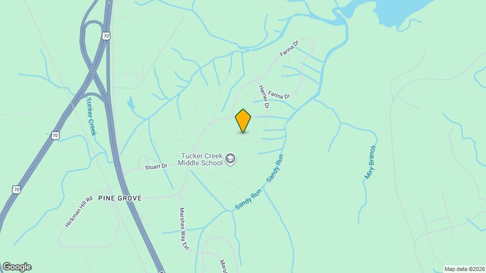 105 Sand Run Rd Map and Location Details