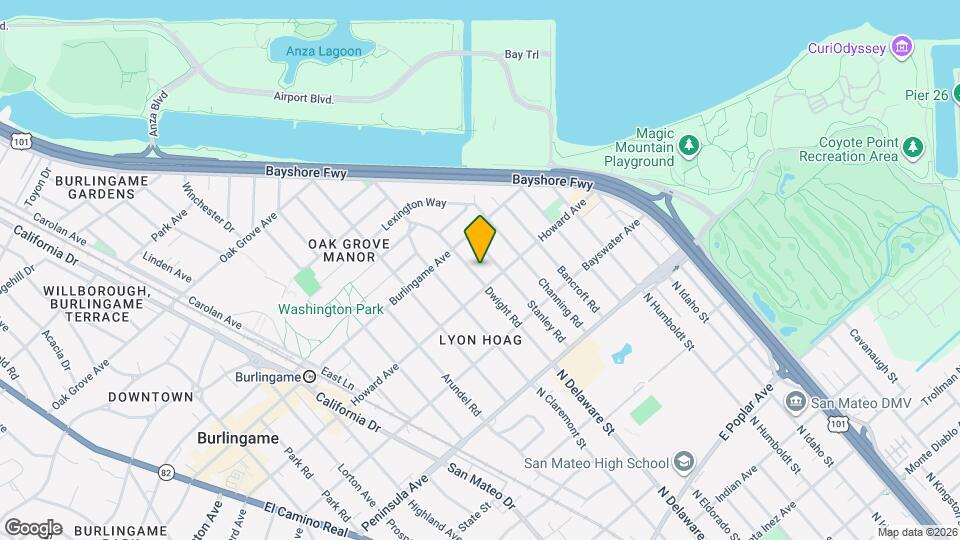 212 Dwight Rd Map and Location Details