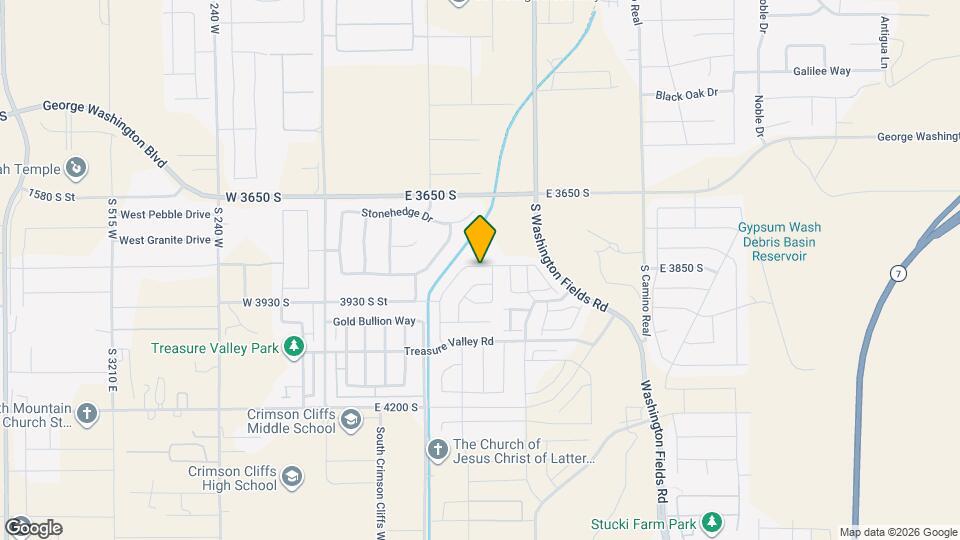 428 E Steeplechase Rd Map and Location Details