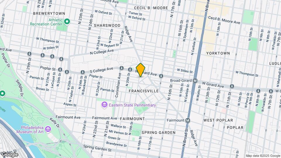 915 N 19th St Map and Location Details