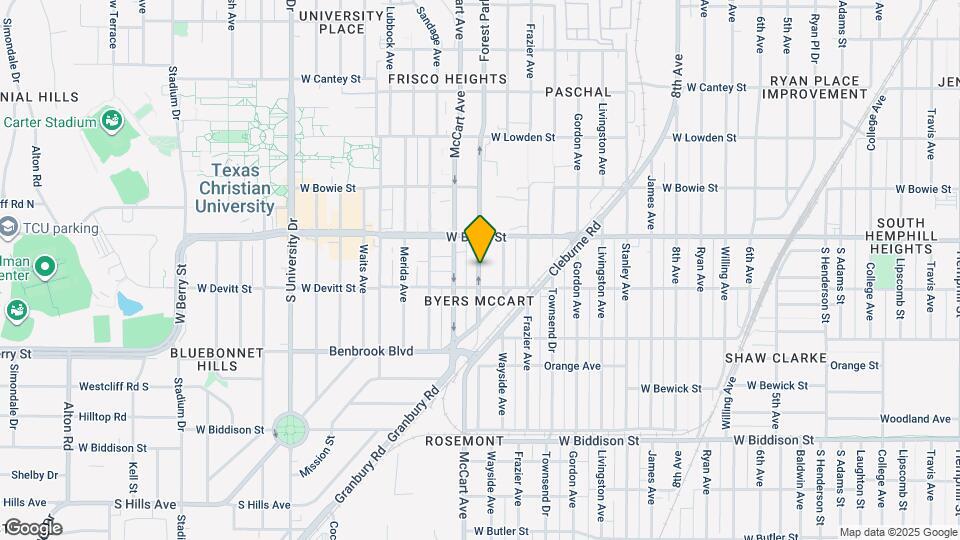 3129 Forest Park Blvd Map and Location Details